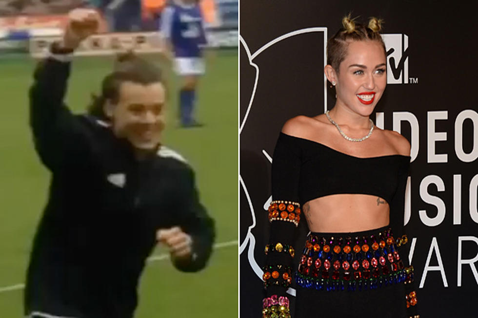 Harry Styles vs. Miley Cyrus: Who Wears the Tiny Top Knot Best? – Readers Poll