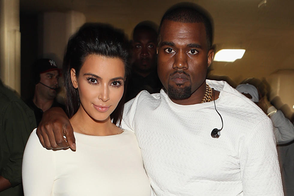 See Kanye West + Kim Kardashian&#8217;s Matching Outfits [PHOTOS]