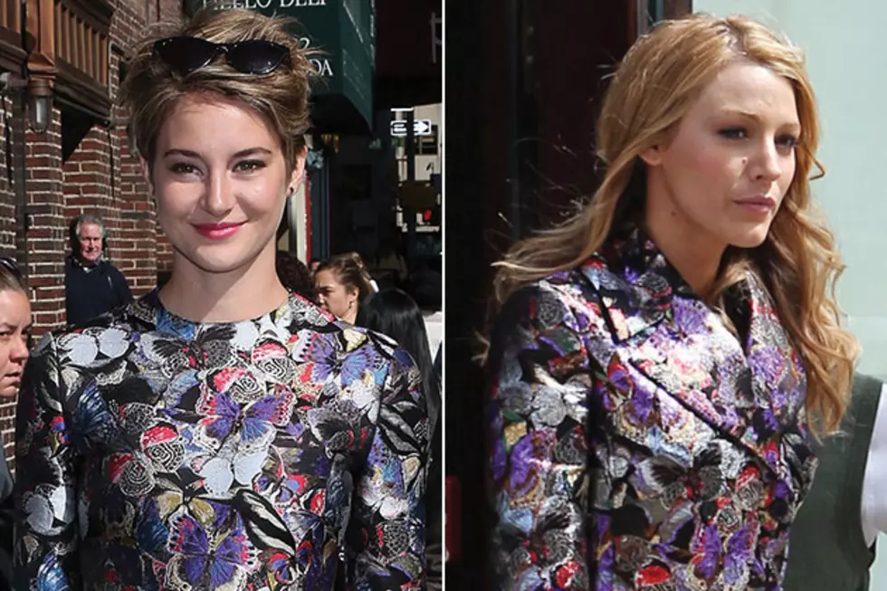 Shailene Woodley vs. Blake Lively: Who Wore the Valentino Butterfly Print Best? &#8211; Readers Poll