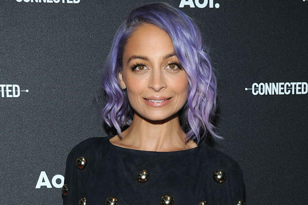 Nicole Richie Dyes Her Hair Icy Blue [PHOTOS]