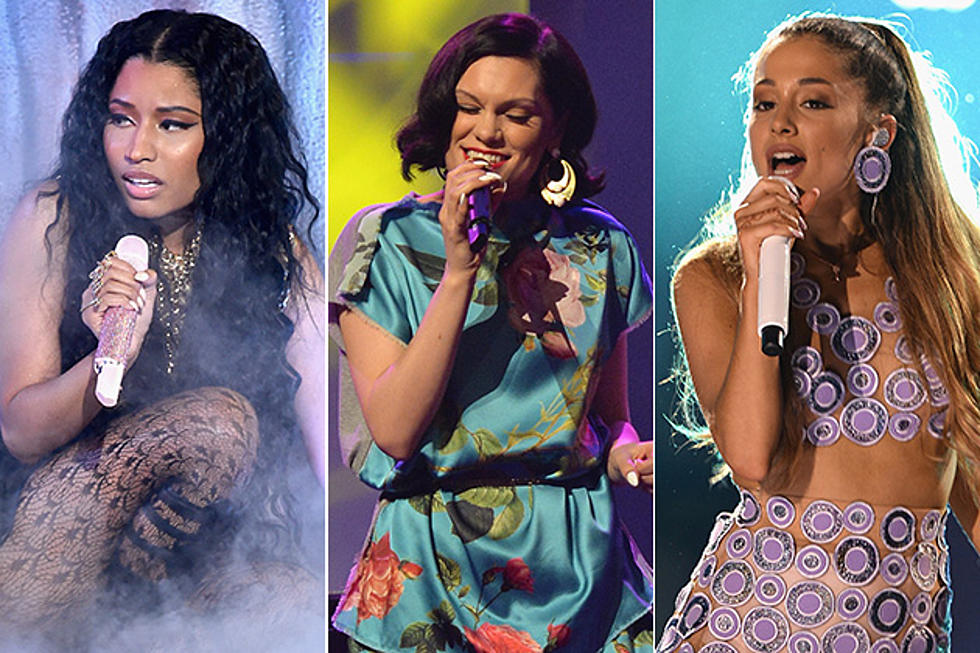 Ariana Grande, Nicki Minaj + Jessie J Open the 2014 MTV VMAs With ‘Bang Bang’ [VIDEO]