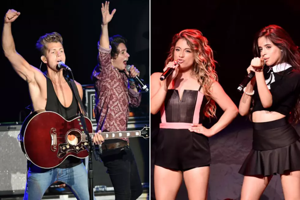 The Vamps Invite Fifth Harmony On Stage to Perform 'Somebody to You' [VIDEO]