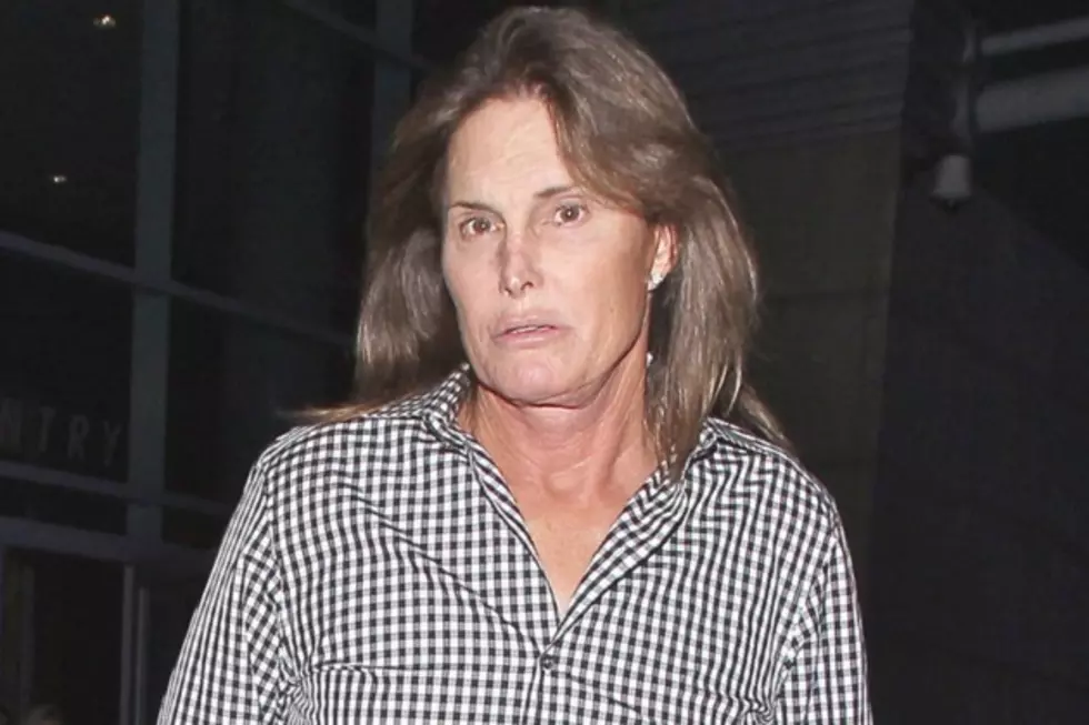 Bruce Jenner Paints His Nails Pink and Sports a Ponytail