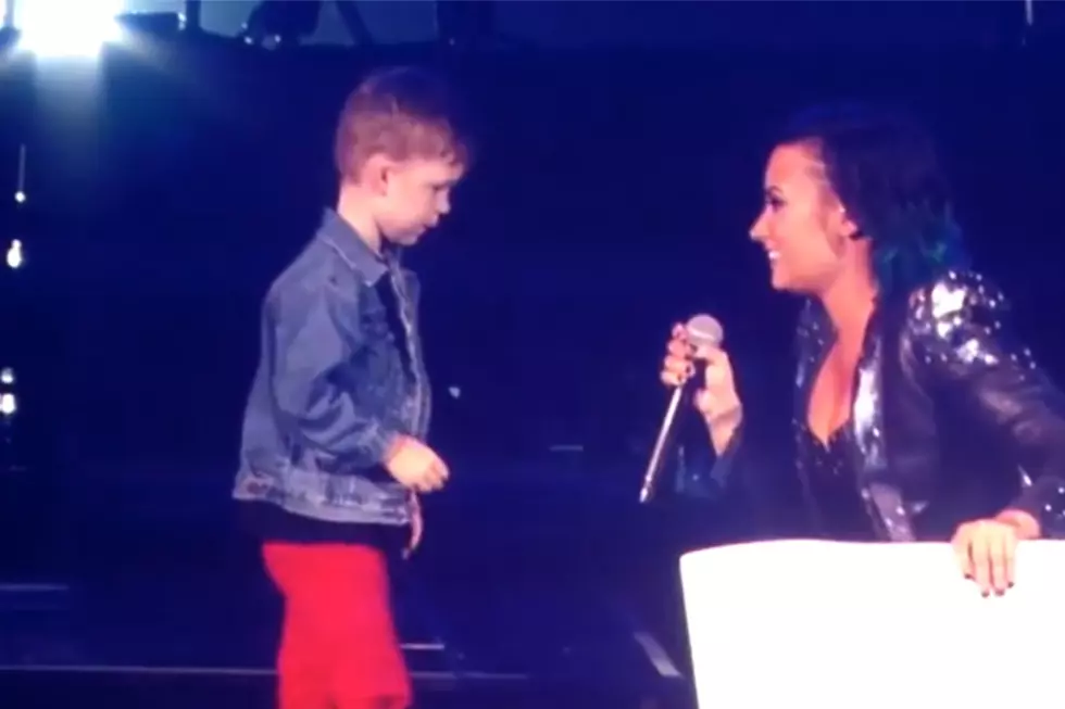 Demi Lovato Accepts Engagement Ring From 5-Year-Old Fan! [VIDEO]