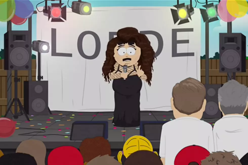 Lorde Gets the &#8216;South Park&#8217; Treatment, Complete With Mustache [VIDEO]