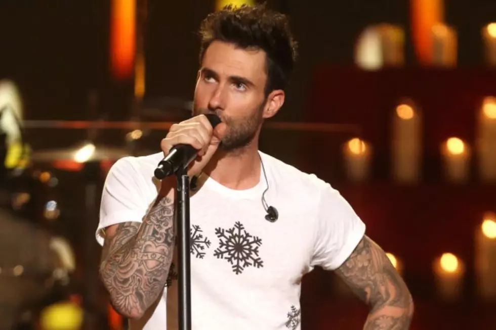 Adam Levine Pelted With &#8220;Sugar Bomb&#8221; in L.A.