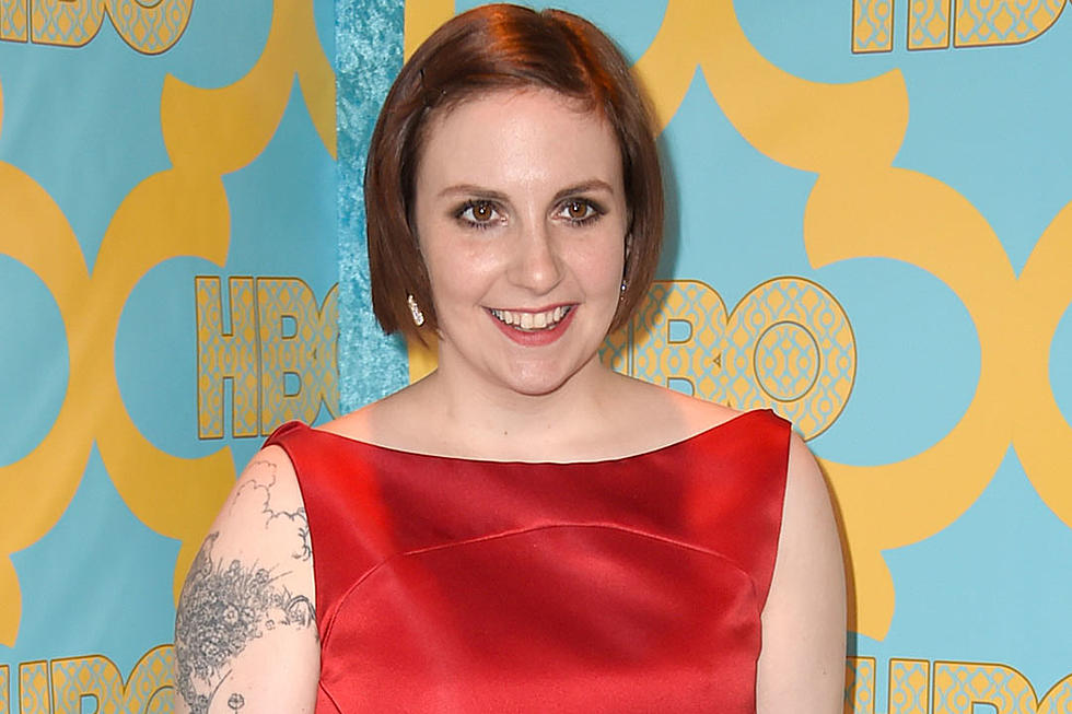 Lena Dunham Poses Topless in Nude Pasties