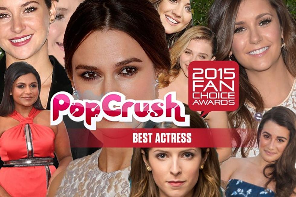 Best Actress &#8211; 2015 PopCrush Fan Choice Awards