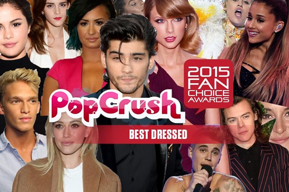 Best Dressed &#8211; 2015 PopCrush Fan Choice Awards