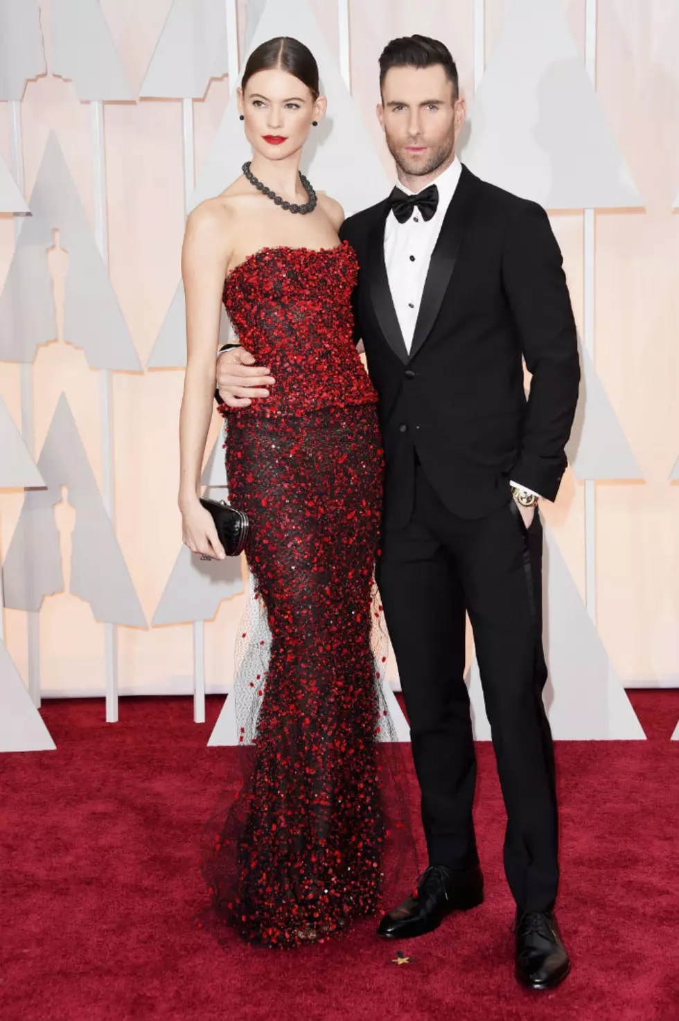 Adam Levine Performs at Oscars