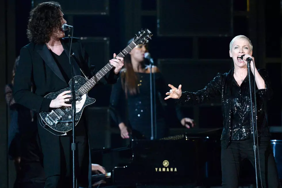 Hozier + Annie Lennox Took Us to Church at the 2015 Grammys [Video]