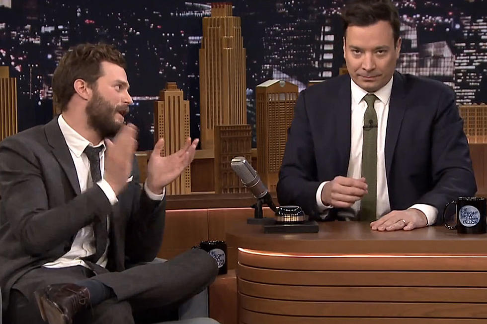 Jamie Dornan + Jimmy Fallon Read 'Fifty Shades of Grey' in Accents