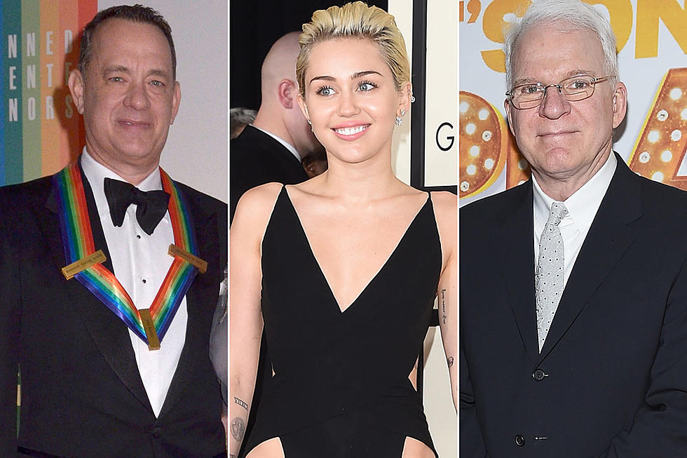 Miley Cyrus, Tom Hanks + More Stars Crash Steve Martin's 'SNL' 40th Anniversary Special Monologue