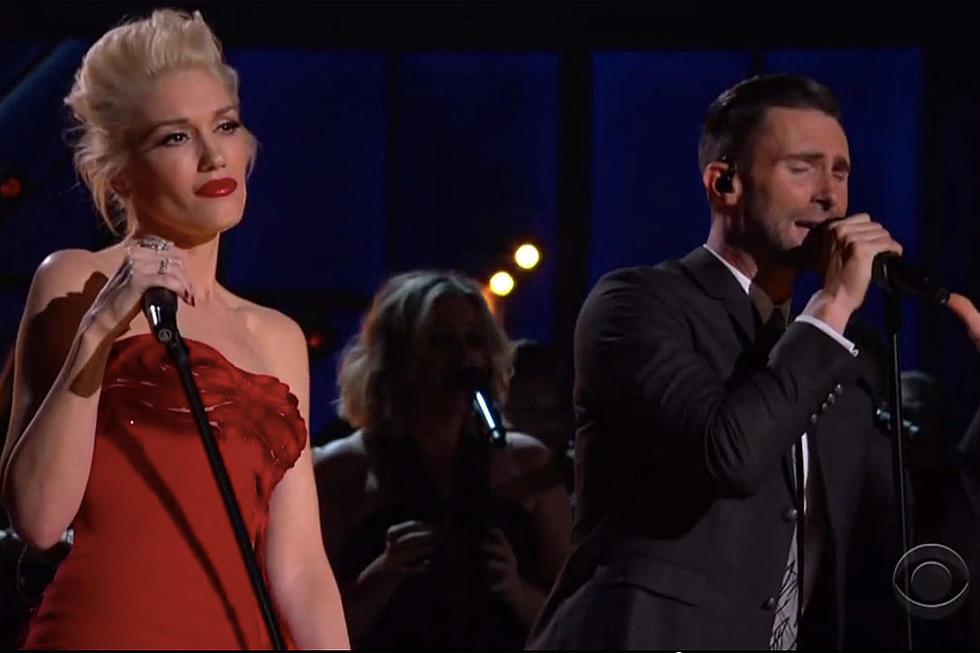 Gwen Stefani + Adam Levine Perform ‘My Heart Is Open’ at the 2015 Grammy Awards [VIDEO]