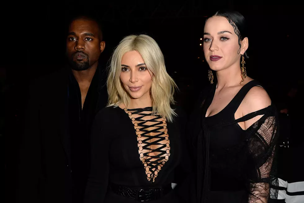 Kim Kardashian, Kanye West + Katy Perry Go Goth at Givenchy Paris [PHOTOS]