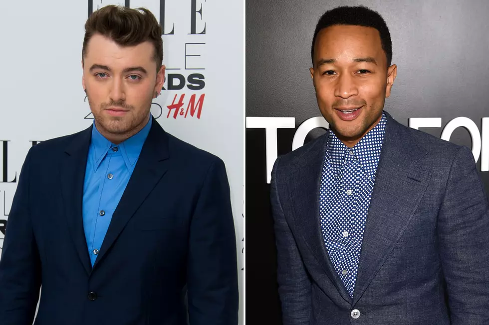 Sam Smith and John Legend Perform ‘Lay Me Down’ at Red Nose Day 2015 [VIDEO]
