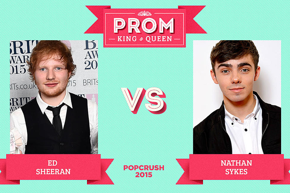 Ed Sheeran vs. Nathan Sykes - PopCrush Prom King of 2015