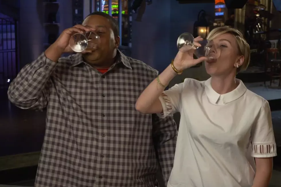 Scarlett Johansson Scats + Chugs Wine in 'SNL' Promos [VIDEO]