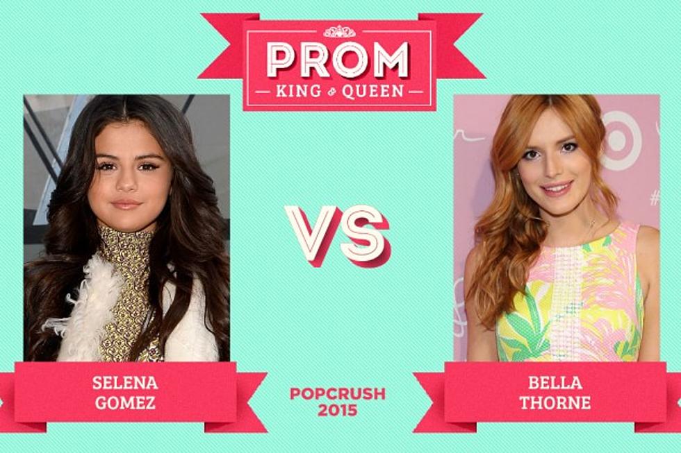 Selena Gomez vs. Bella Thorne &#8211; PopCrush Prom Queen of 2015 [ROUND 1]