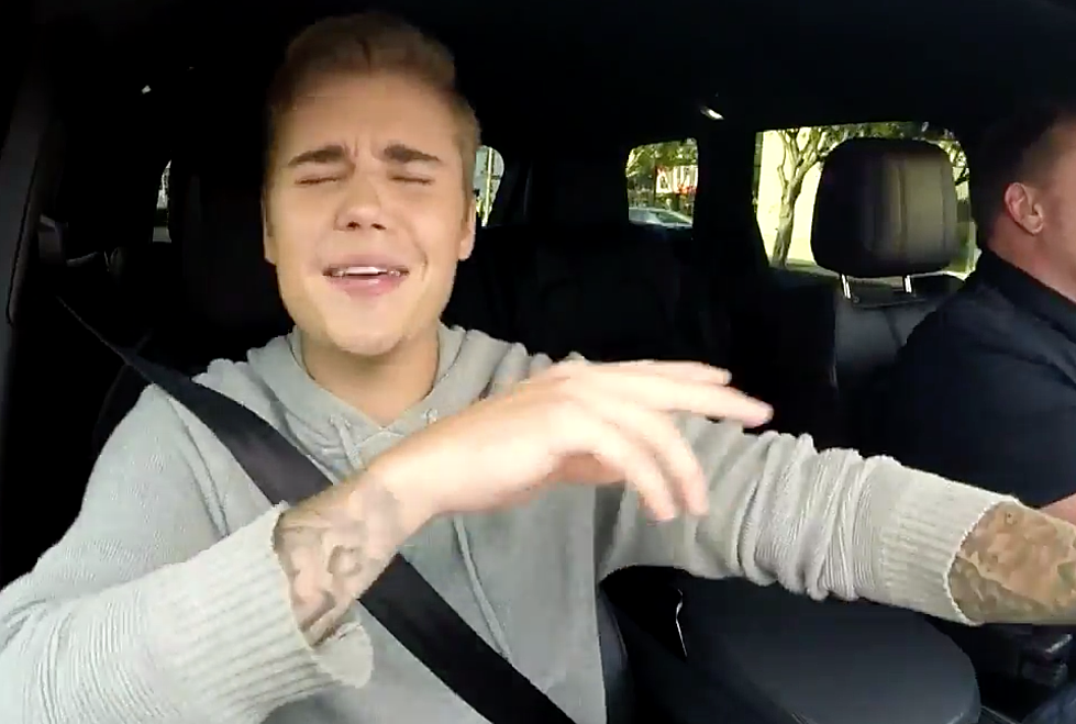 Justin Bieber Sings Carpool Karaoke and Discusses His Underwear