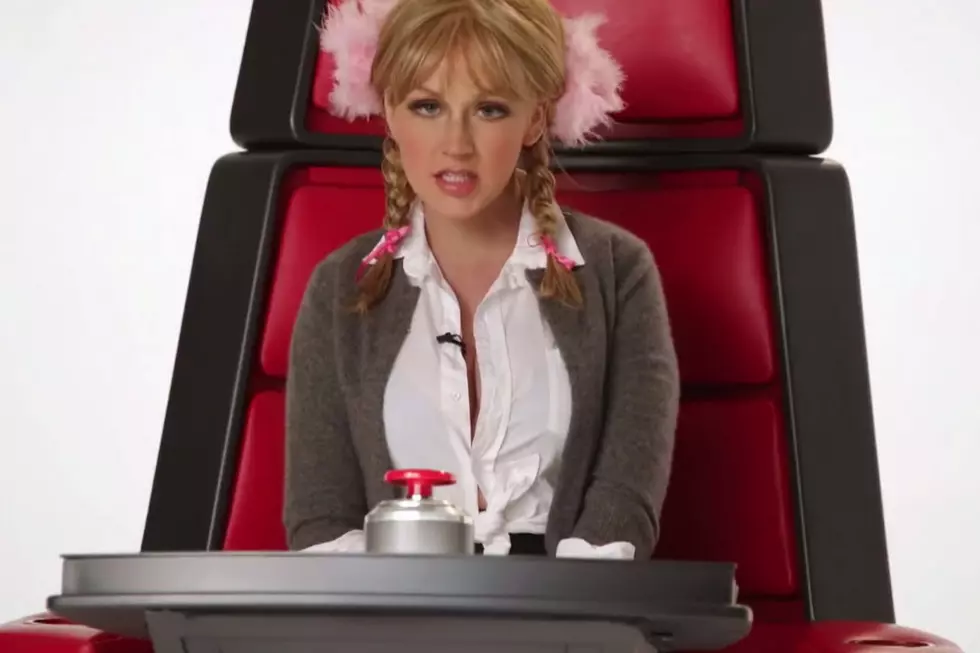 Christina Aguilera Impersonates Britney Spears AGAIN In ‘Voice’ Promo