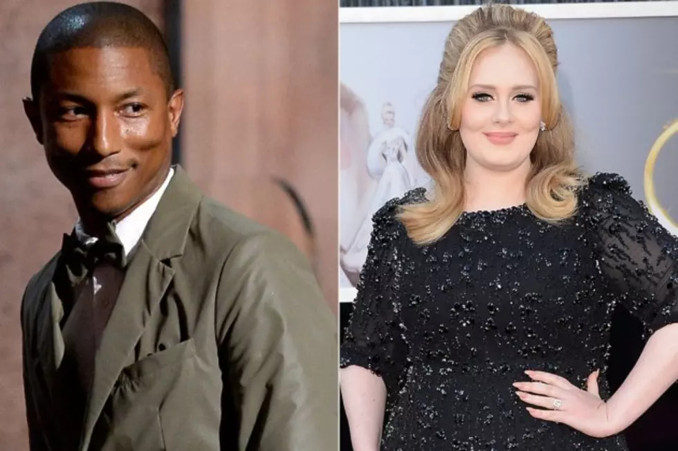 Pharrell Says Adele Is Really, Truly Working on New Music