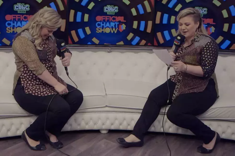 Kelly Clarkson Interviews Herself, Performs a ‘Fresh Prince’ Rap-Off