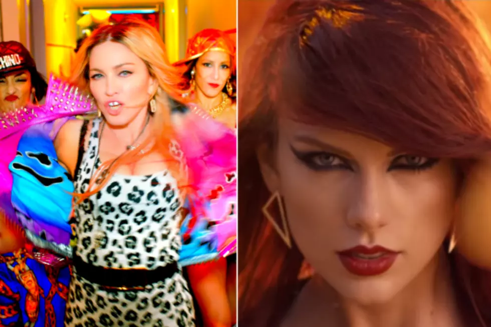 Taylor Swift&#8217;s &#8216;Bad Blood&#8217; vs. Madonna&#8217;s &#8216;Bitch I&#8217;m Madonna': Who Had The Better Cameo-Filled Video?