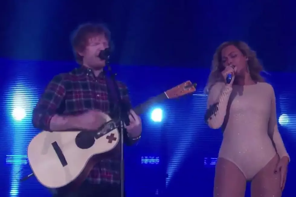 Beyonce And Ed Sheeran Perform ‘Drunk In Love’ Duet In NYC
