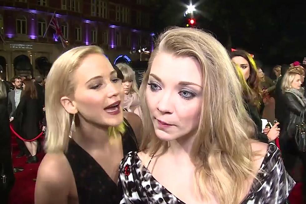 Jennifer Lawrence Accidentally Makes Out With Natalie Dormer