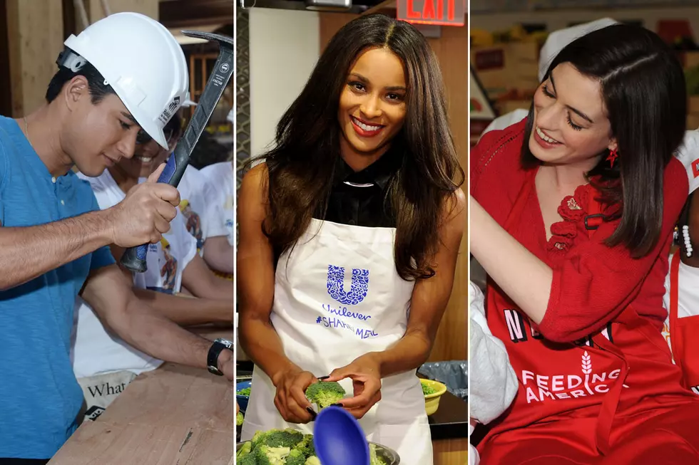 Stars Giving Back: Celebrities Showing Their Charitable Sides [GALLERY]