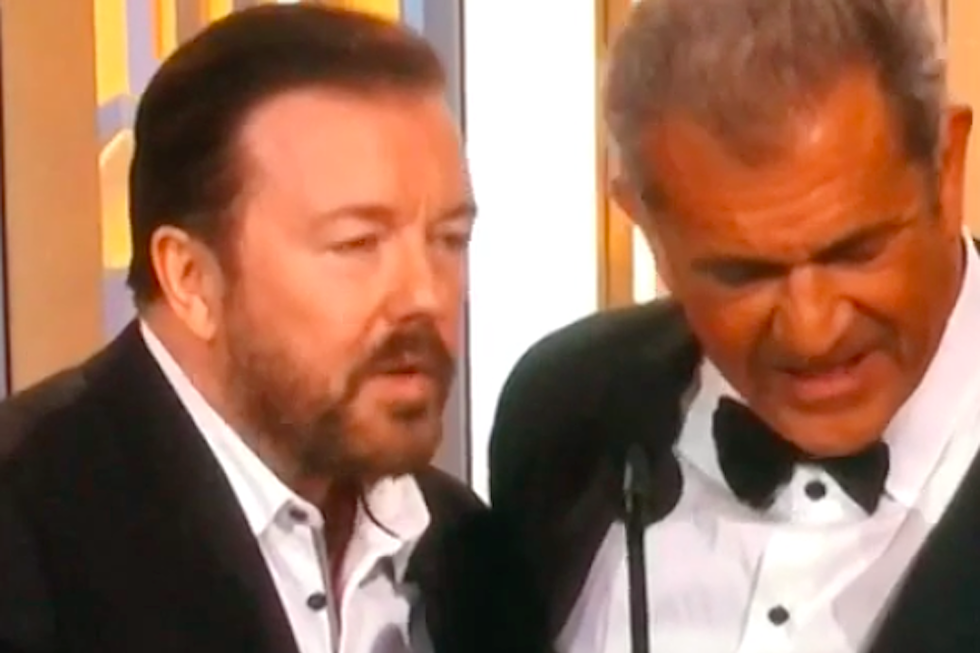 What Did Ricky Gervais Say to Mel Gibson at the 2016 Golden Globes, Anyway?