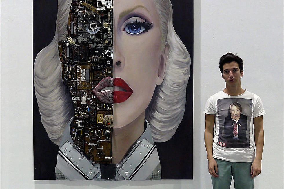 You Can (and Should) Buy This $38,500 Christina Aguilera ‘Bionic’ Oil Painting