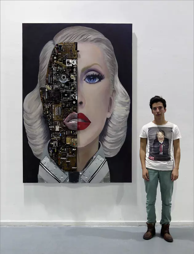 You Can (and Should) Buy This $38,500 Christina Aguilera &#8216;Bionic&#8217; Oil Painting