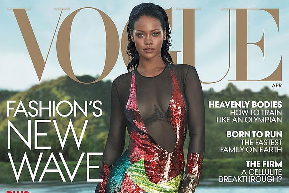 Rihanna Talks ‘Anti’ Reception, Beyonce Rivalry in ‘Vogue’