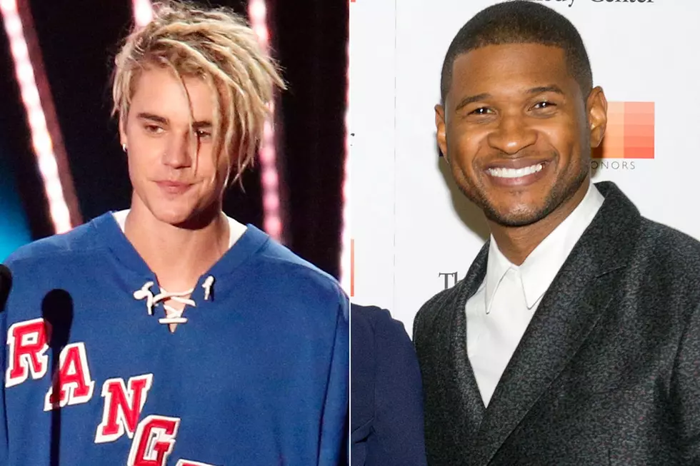 Justin Bieber + Usher Duet Onstage, Prove Time Is A Flat Circle