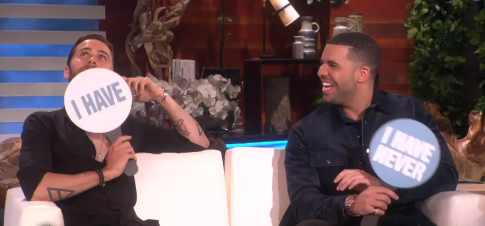 Drake and Jared Leto 'Fess Up In Round of 'Never Have I Ever' on 'Ellen'