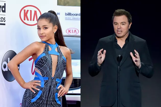 Ariana Grande and Seth MacFarlane Sing ‘Impossible’ Duet During Karaoke