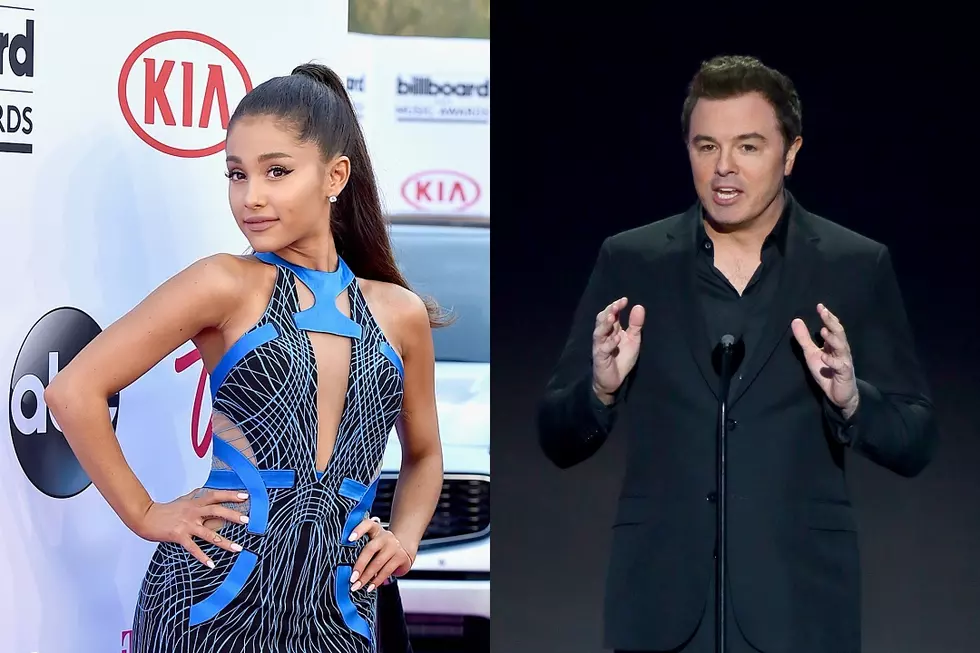 Ariana Grande and Seth MacFarlane Sing ‘Impossible’ Duet During Karaoke