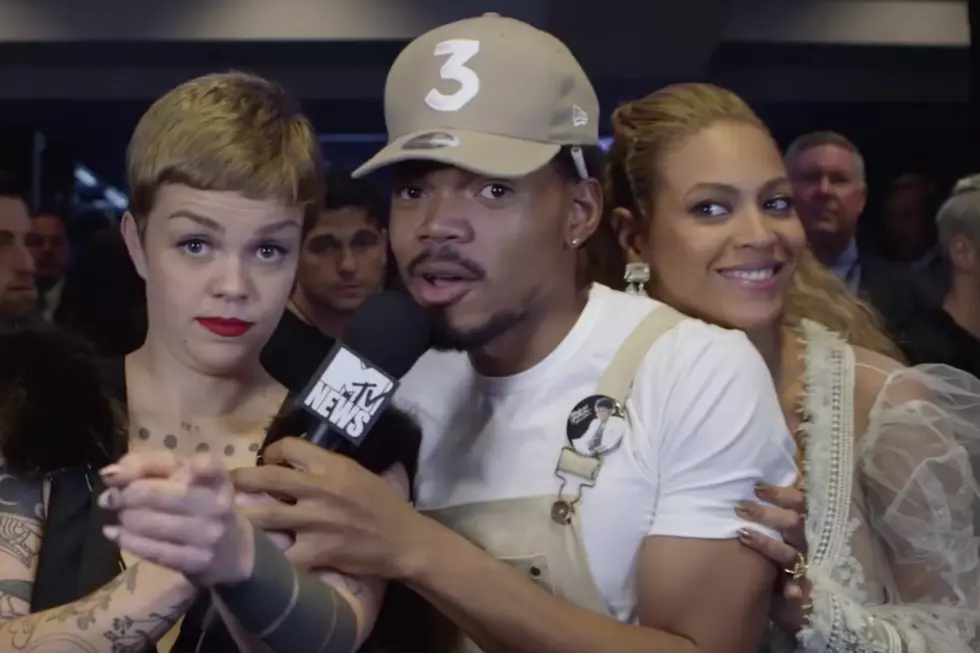 Chance The Rapper Meets Beyonce at 2016 VMAs, Freaks Out