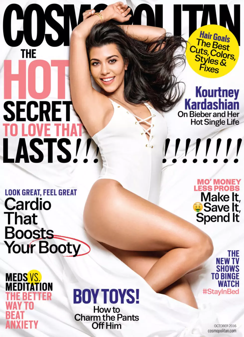 Kourtney Kardashian Covers Cosmo, Weighs in On Kim&#8217;s Taylor Swift Feud