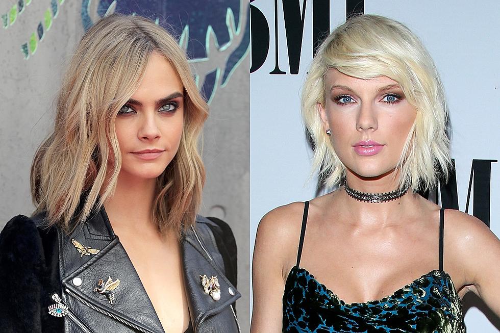 Taylor Swift's Adorable Cat Was 'Rude' to Cara Delevingne