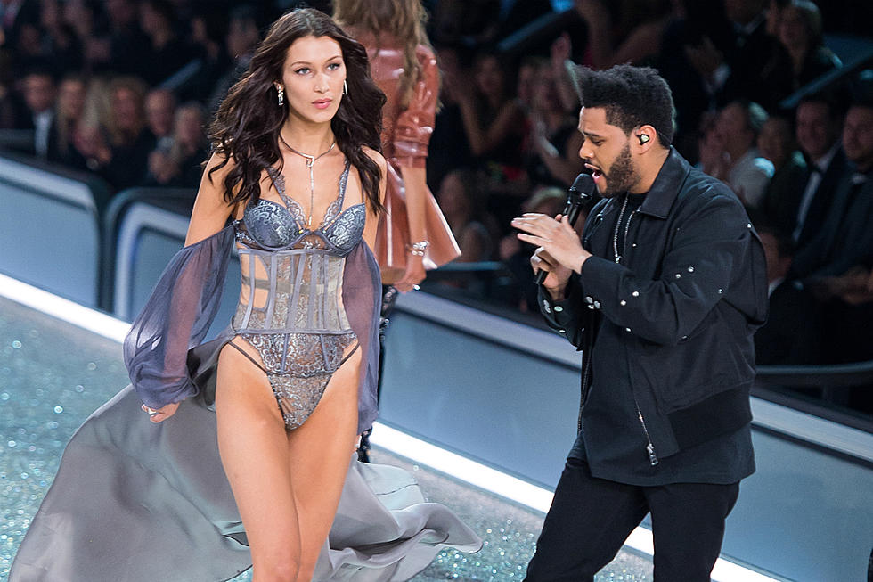 Exes Bella Hadid + The Weeknd’s VS Fashion Show Encounter Is Meme Gold