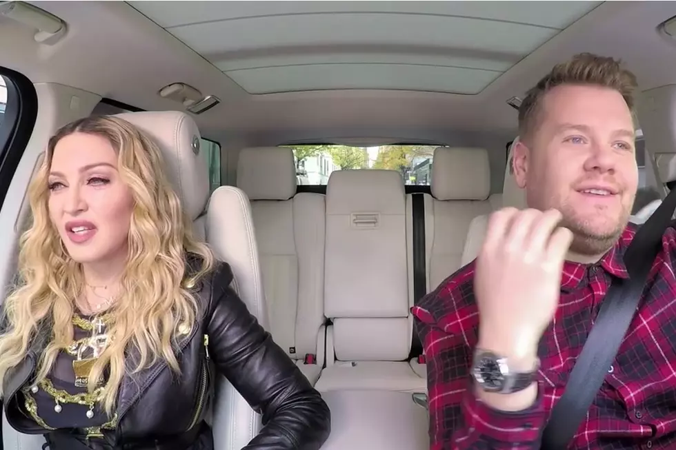 Madonna Twerks, Teases Michael Jackson Kiss and Tell in ‘Carpool Karaoke’