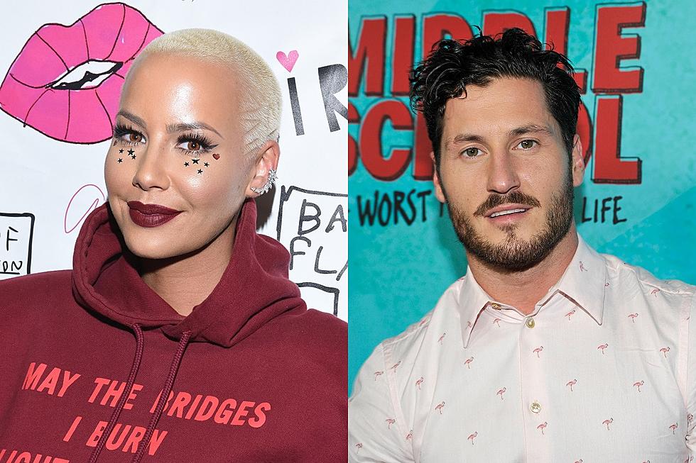 Amber Rose Says Dating Val Chmerkovskiy Is ‘Amazing’, Shares Kiss Photo on Instagram