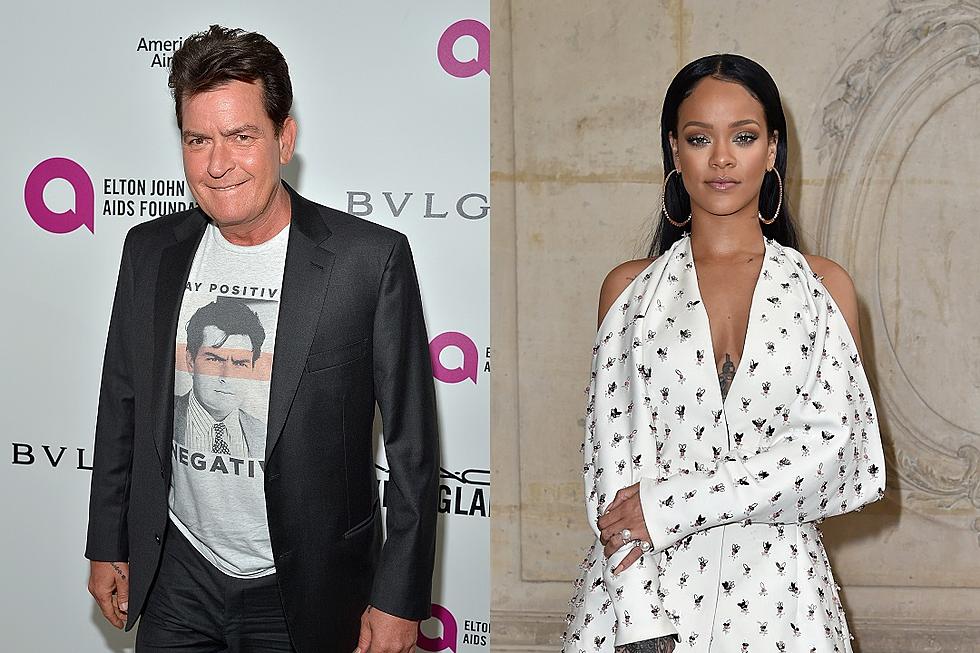 Charlie Sheen Disses ‘That Bitch’ Rihanna, Drums Up Old Feud on ‘WWHL’