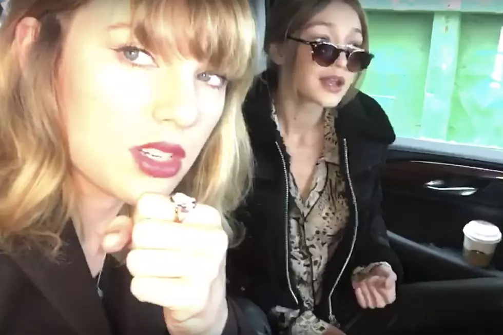 Watch Taylor Swift Flip Out Over Hearing Her ‘Fifty Shades’ Song on Radio