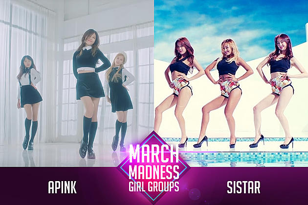 SISTAR vs. Apink: K-Pop Madness 2017 — Best Girl Group [Semi-Finals]