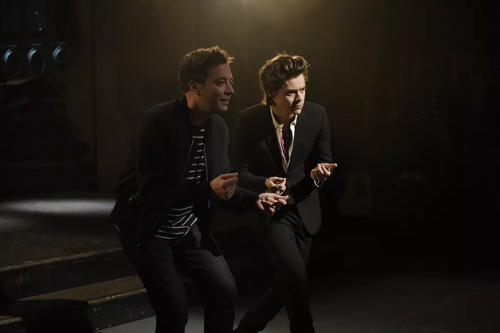 Harry Styles and Jimmy Fallon Are in Friendly Competition in 'SNL' Promo