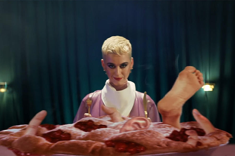 Katy Perry Goes Full Mrs. Lovett in &#8216;Bon Appetit&#8217; Feat. Migos Video [Watch]